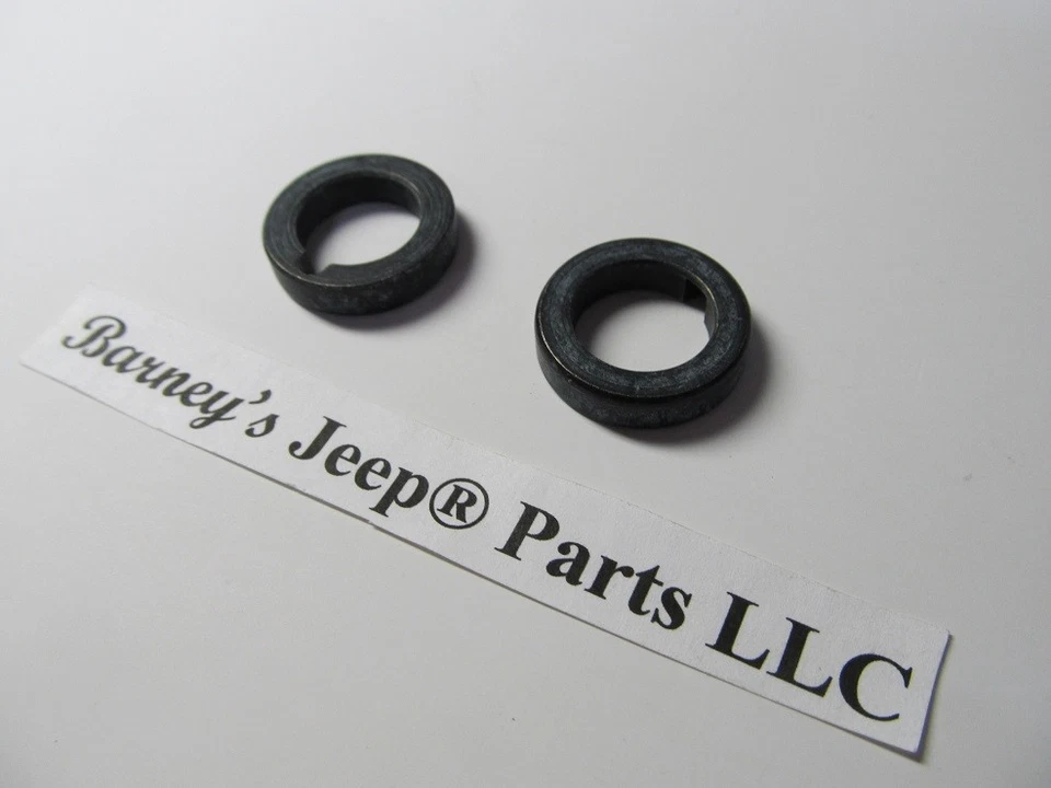 For 1972 - 1986 Jeep CJ5 CJ6 CJ7 CJ8 WIPER PIVOT SPACER PAIR (2) 5459081 BLACK - Image 2 of 2