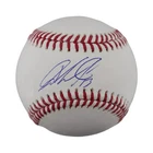 Jazz Chisholm Jr. NY Yankees Autographed Signed OML Baseball (BAS Auth)