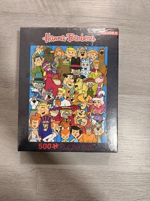 Aquarius Hanna Barbera Cast Jigsaw Puzzle 500 Pieces  Classic Toons