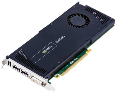 NVIDIA Quadro 4000   2 GB GDDR5   PCIe Workstation Grafikkarte