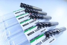 LOT ( 5 ) NEW 3/8" HANITA VARIMILL WP15PE SOLID CARBIDE 5577102 END MILLS TOOLS