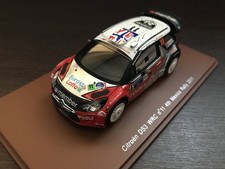 Spark 1/43 Citroen DS3 WRC #1 P. Solberg Rally Mexico 2011 4th Place Model