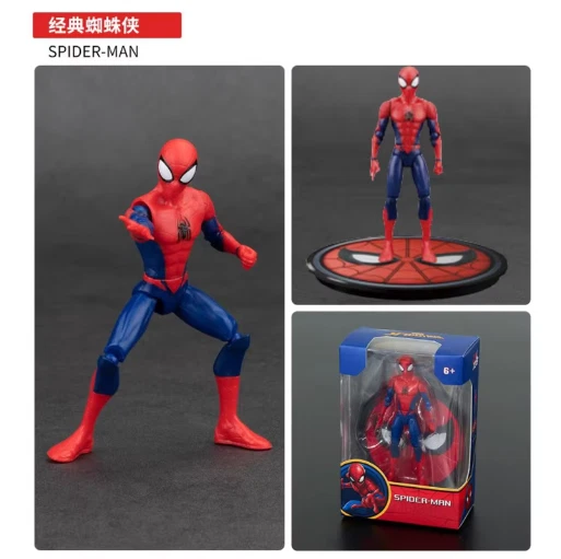 10cm Superhero Villain Action Figure PVC Collectible Model Toy Display Gift
