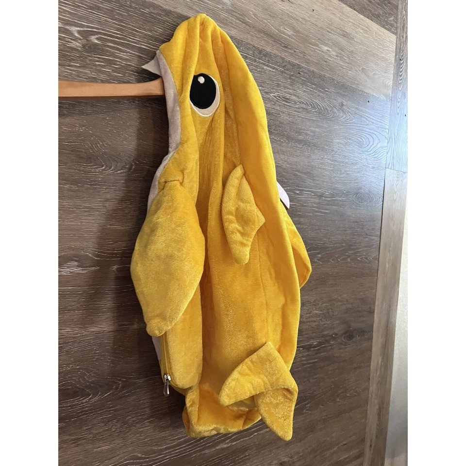 Disfraz de Tiburón Bebé Amarillo Infantil Peluche Halloween Nickelodeon Foto 2 de 4