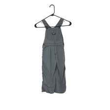 Vintage Oshkosh B' Gosh Vestbak Made In USA 100 Cotton Gray Overalls Size 4T