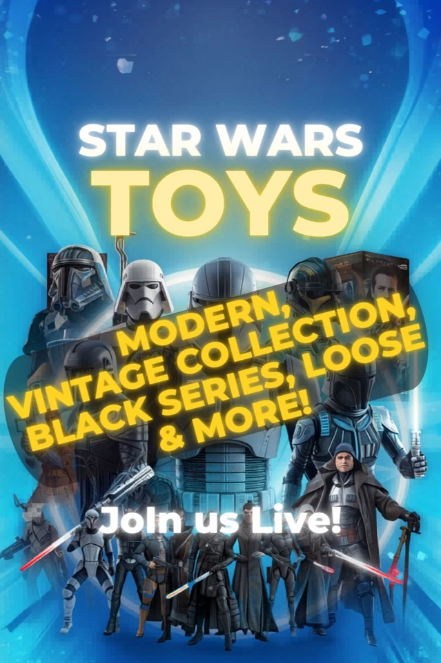 Star Wars Modern Toy Sale! 🔥 Black Series, TVC, Loose & Sealed