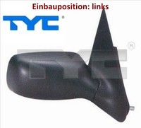 TYC 310-0044 AußEnspiegel Links Spiegel AußEn FüR Ford