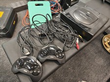 Sega Saturn Console System MK-80000 W/ 2 Cont...