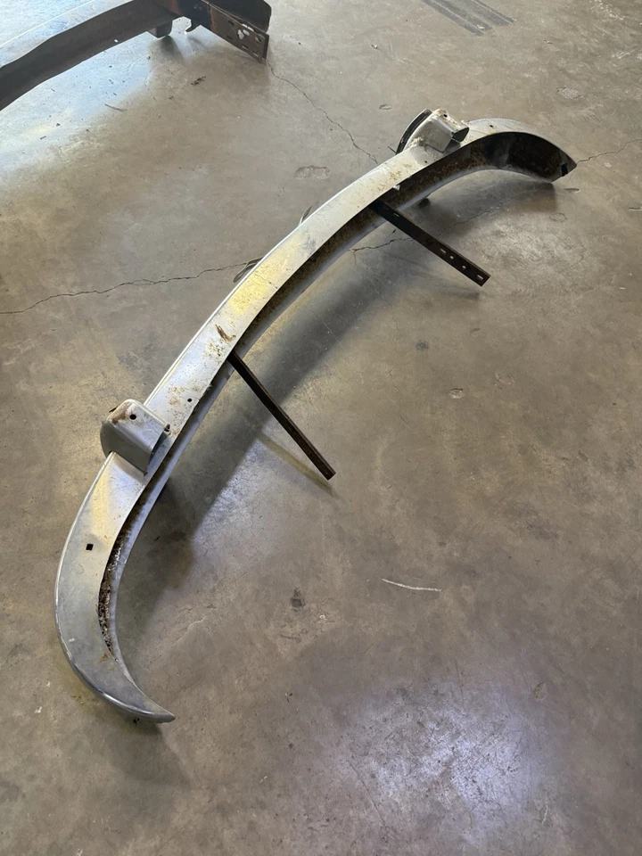 Used OEM Karmann Ghia Front Bumper 1974 - Image 2 of 3