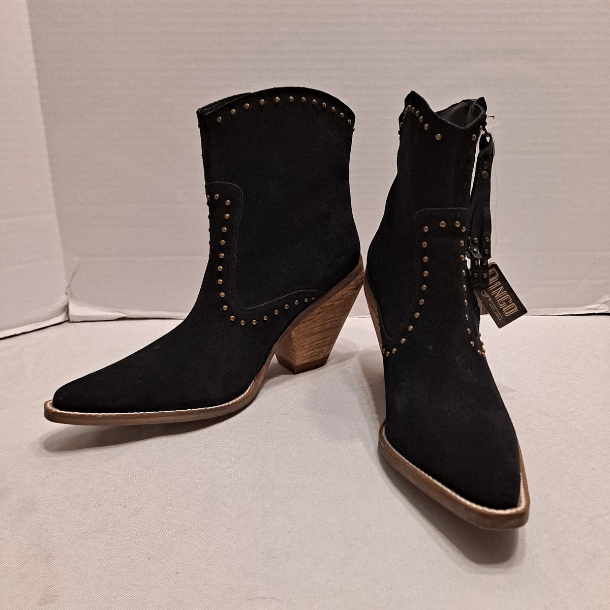 Dingo Block High (3-3.9 in) Heel Height Boots for Women for  display picture 2