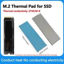 Thermal Pad 70x20mm Silicone Thermal Pads Non Conductive Heatsink Cooling Pad