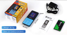 Dual Sim Mobile Phone  - FM - MP3 - Torch - Camera - BLACK