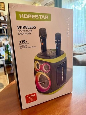HOPESTAR PARTY 130   Leistungsstarker 120W Bluetooth Lautsprecher mit Bass Horn