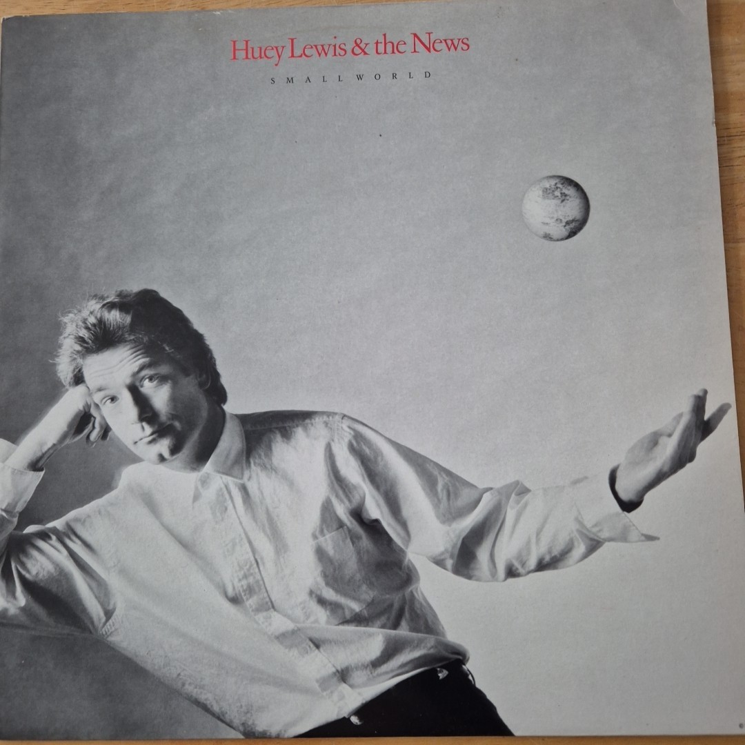 Huey Lewis & The News - Small World Vinyl LP 1988 Chrysalis CDL1622 - EX/VG+