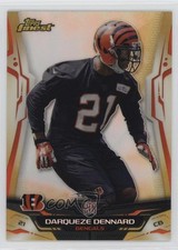 2014 Topps Finest Gold Refractor /75 Darqueze Dennard #137 1n93