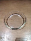 VTG PYREX 221 Clear Glass 8.5” Round Ovenware Cake Casserole Pie Baking Dish USA
