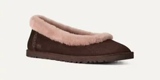 UGG Zora Ballet Flat Dusted Cocoa 1178111-DDC Size 9.5W + $20 Discount!