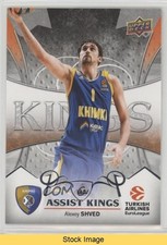 2017-18 Upper Deck Euroleague Assist Kings Alexey Shved #AK-15 READ c7a