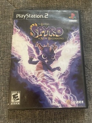 The Legend of Spyro A New Beginning Sony PS2 Complete. Tested Free Shipping