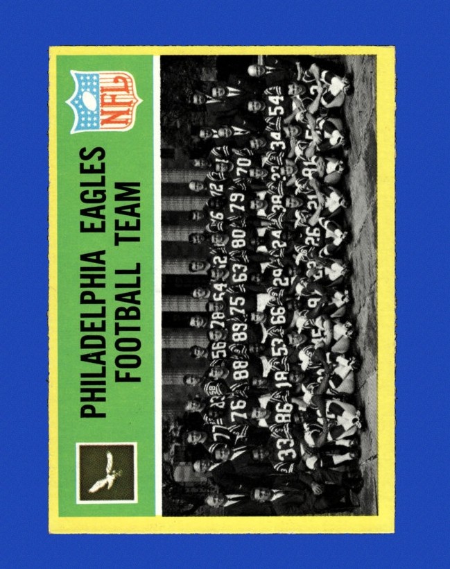 1967 Philadelphia Set-Break #133 Philadelphia Eagles EX-EXMINT *GMCARDS*