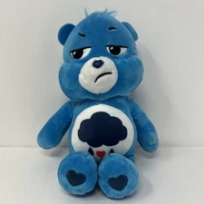 Care Bear Grumpy Blue Bear Plush Stuffed Animal Toy Plushie Basic Fun 2020