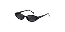 FEISEDY Women's Retro Oval Sunglasses - Y2K Skinny Cat Eye