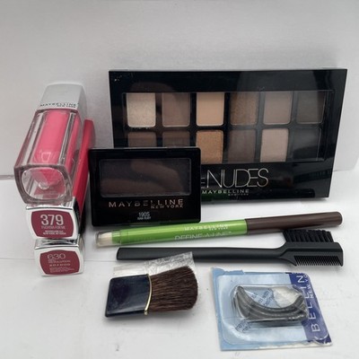 Lot Maybelline Nude Rraw Ruby Define A Line Fuchsia Revolution flush Lipstick