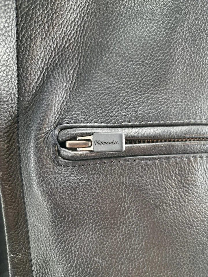 Milwaukee Leather Motorcycle Riding Jacket Womens Large Black Braided Biker Road - Image 2 of 4