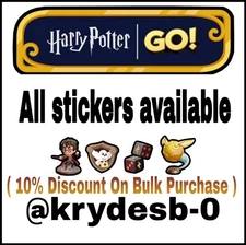 Mono_Poly_Go Stickers Available :-  HARRY POTTER Go! ALBUM⚡️( Cheap & Fastest )