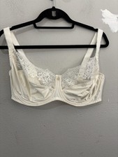 Wacoal Style 855377 Side Note Lace-trim Underwire Bra Size 38DDD Beige