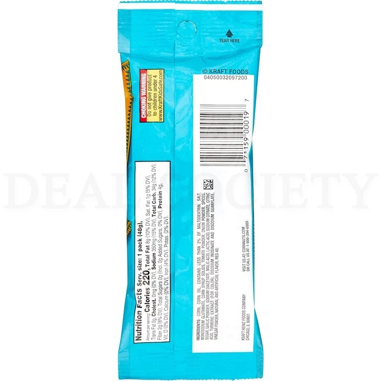 CORN NUTS Ranch Flavored Crunchy Corn Snacks 1.7oz Lot of 24 Bags - Image 3 of 3