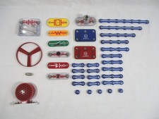 Snap Circuits Parts Only Lot 35 Replacement Pieces Tested Work ELENCO
