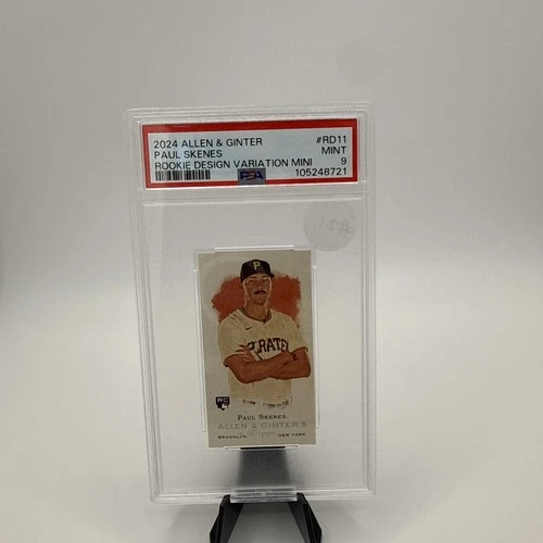 2024 Allen & Ginter Mini Rookie Design Variations Paul Skenes #RD-11 PSA 9 Mint