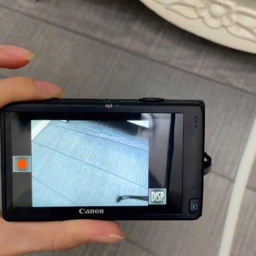 Canon IXY 420F PowerShot ELPH 320 HS IXUS 240 HS 16.1MP Digital Camera-Black - Picture 10 of 12