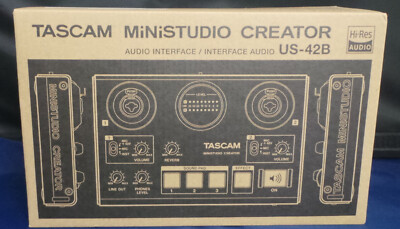 Tascam US-42B MiNiSTUDIO Creator USB Audio Interface (US42B) BRAND NEW