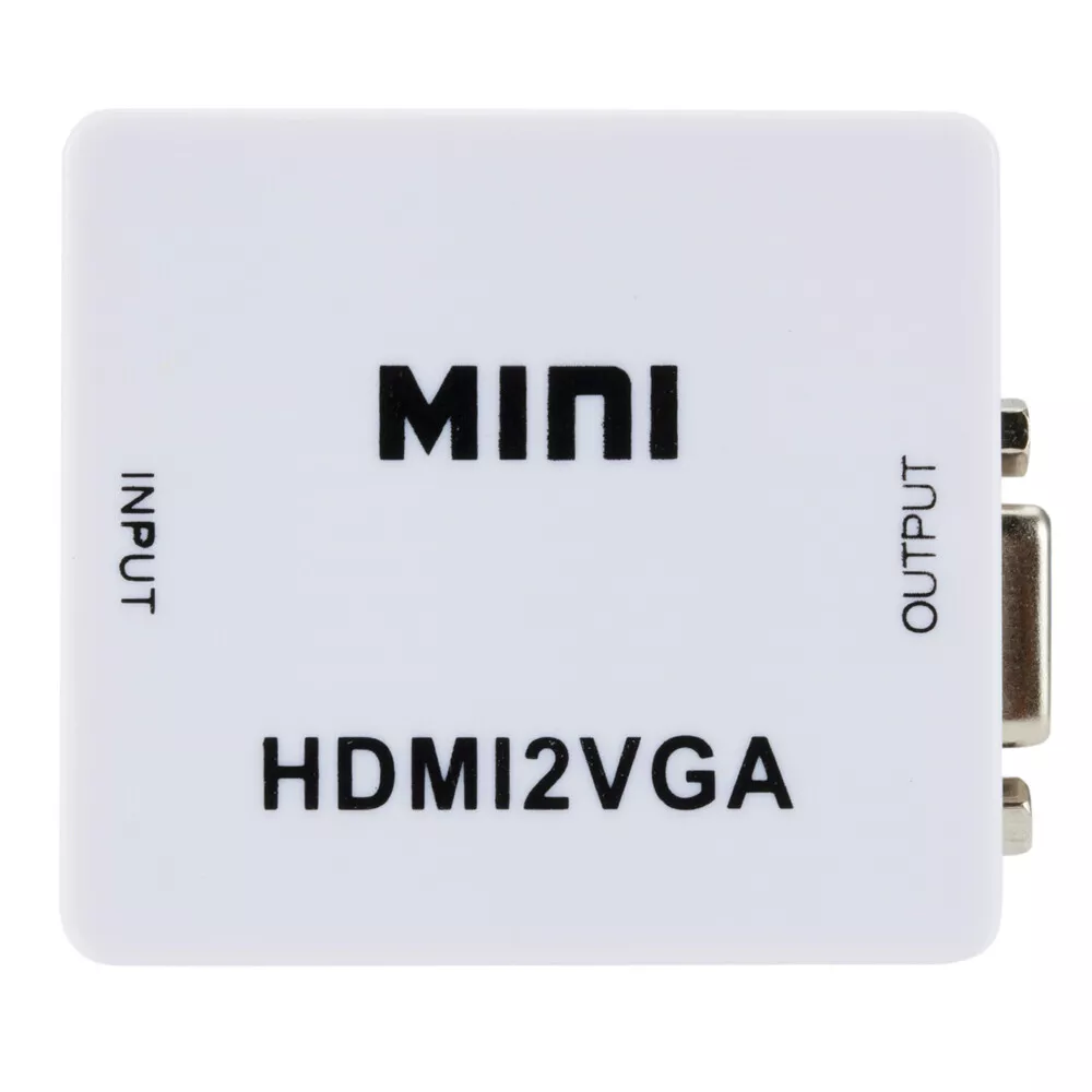 Adaptador vga a hdmi mini sale