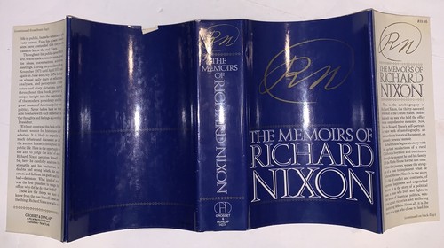SIGNED, THE MEMOIRS OF RICHARD NIXON, UNITED STATES PRESIDENT, 1978, HCDJ - Picture 3 of 12