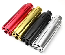 Aluminum 1/2x28 RH Muzzle Linear Compensator For .223/.22LR - Color Var