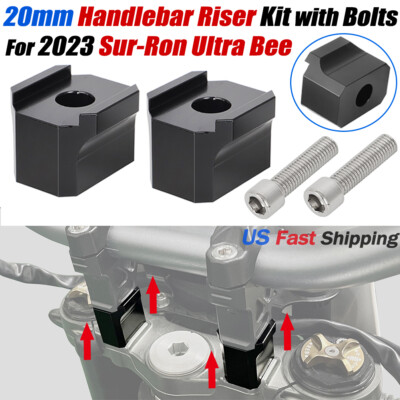 For 2023 Surron Ultra Bee Bar Risers Sur Ron Handlebar Riser Kit ...