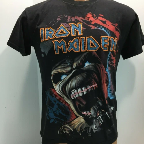 IRON MAIDEN CONCERT TOUR sz Small-Medium ONE OF A KI Vintage vintage concert t-shirt, vintage, size S, single stitch, B+ condition