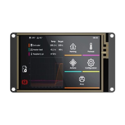 TFT35 V2.1 LCD Screen Display 3D Printer Part For Ender 3 CR10 SKR Board
