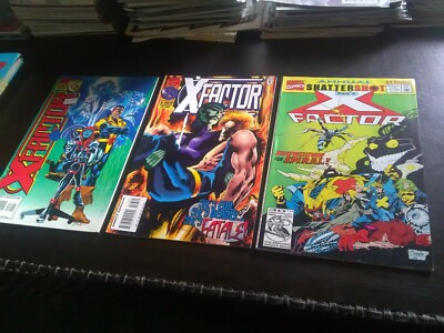 X Factor X 3 # 113, 114 and Annual Shattershot Part 3 ( 64 pages ) Marvel