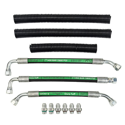 #ad For 99 03 Ford 7.3L Powerstroke Diesel High Pressure Oil Pump HPOP Lines Hoses $55.02