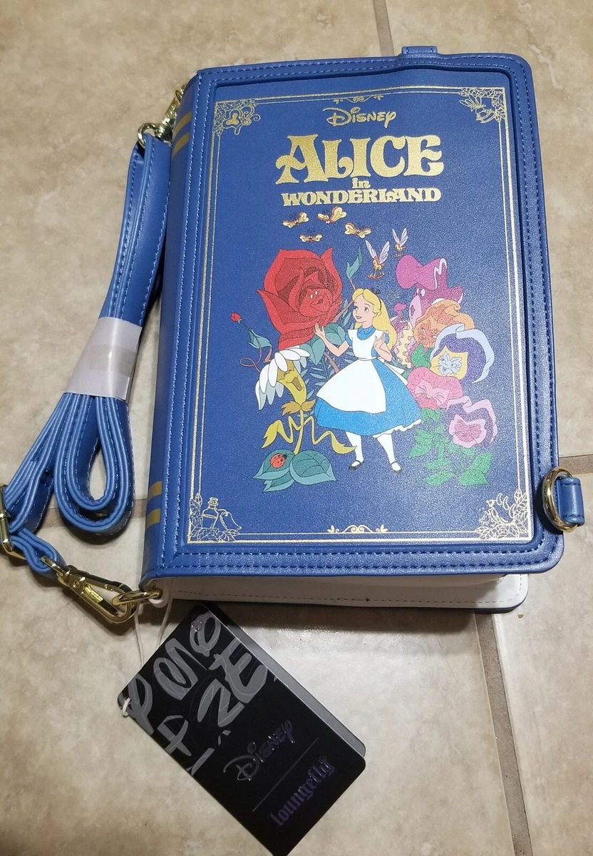 Alice in Wonderland: Classic Book Convertible Loungefly Backpack