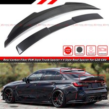For 19-26 Bmw G20 330i G80 M3 Carbon Fiber Psm Trunk Spoiler Rear Roof Spoiler For 19-26 Bmw G20 330i G80 M3 Carbon Fiber Psm Trunk Spoiler Rear Roof Spoiler