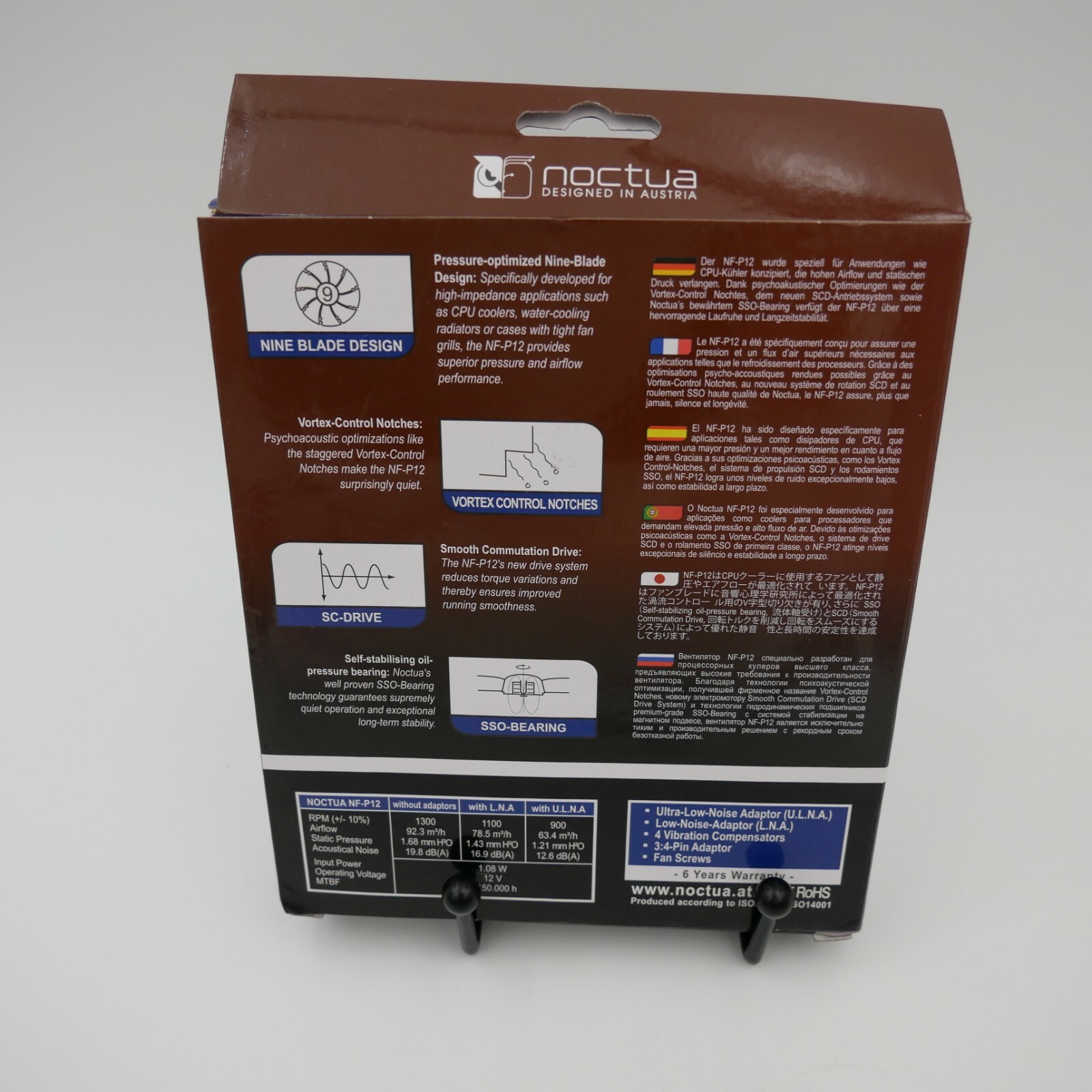 Noctua Nf P12 1300 Case Fan For Sale Online Ebay