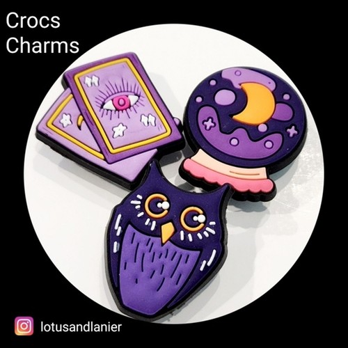 Shoe Charms Fortune Teller Charms Set of 3 V1 - 第 1/2 張圖片