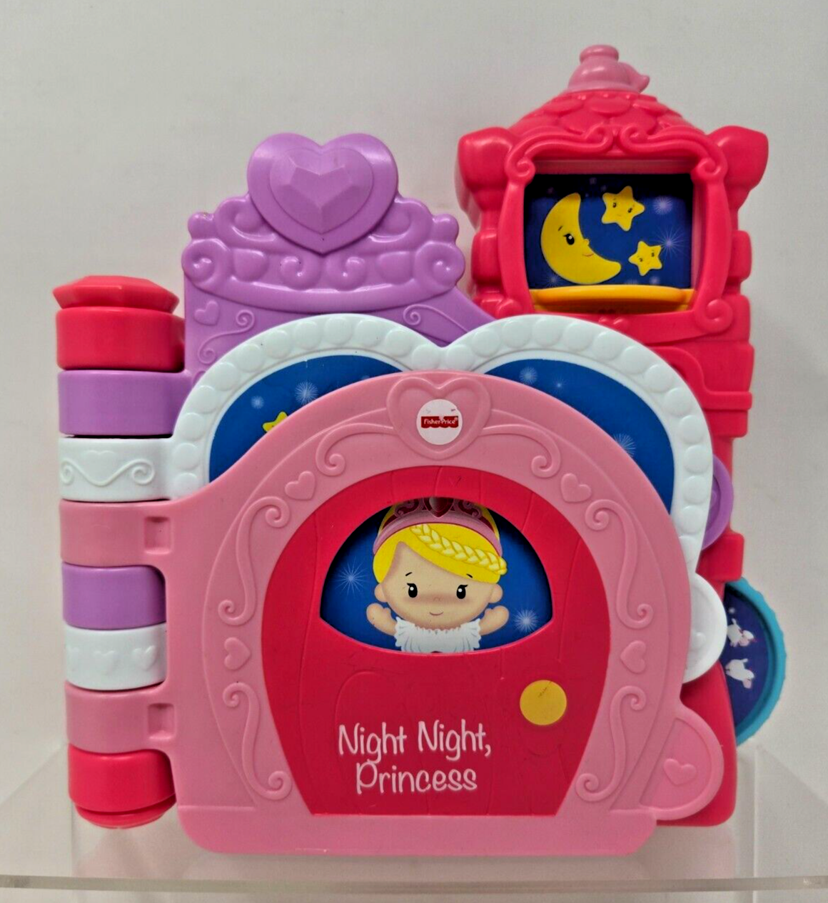 Fisher Price Night Night Princess Book bedtime story talking interactive toy
