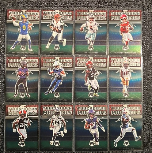 2022 Panini Mosaic Football Touchdown Masters Complete Your Set You Pick Card