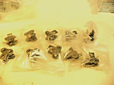 QTY 10 -   #50 Chain Double Tab Attachment Link Link